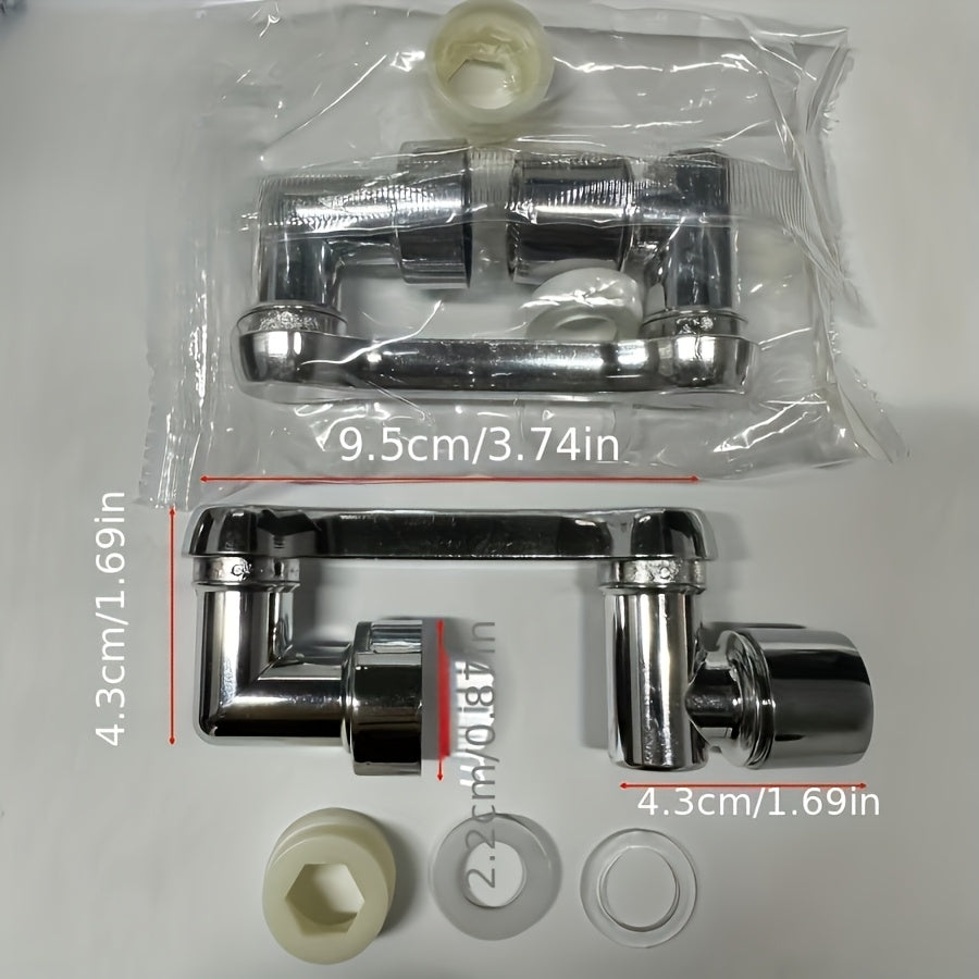 Universal Rotating Faucet Extender Splashproof Basin Wash Face Toothbrush Robotic Arm