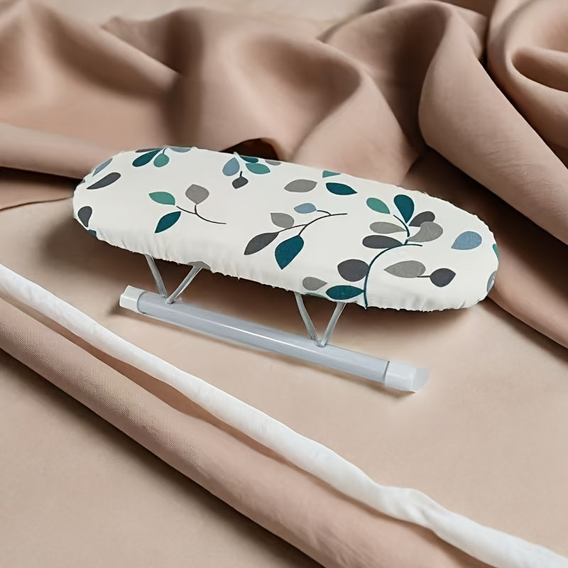 Mini Ironing Board Leaf Pattern Portable Sleeve and Collar Ironing Surface