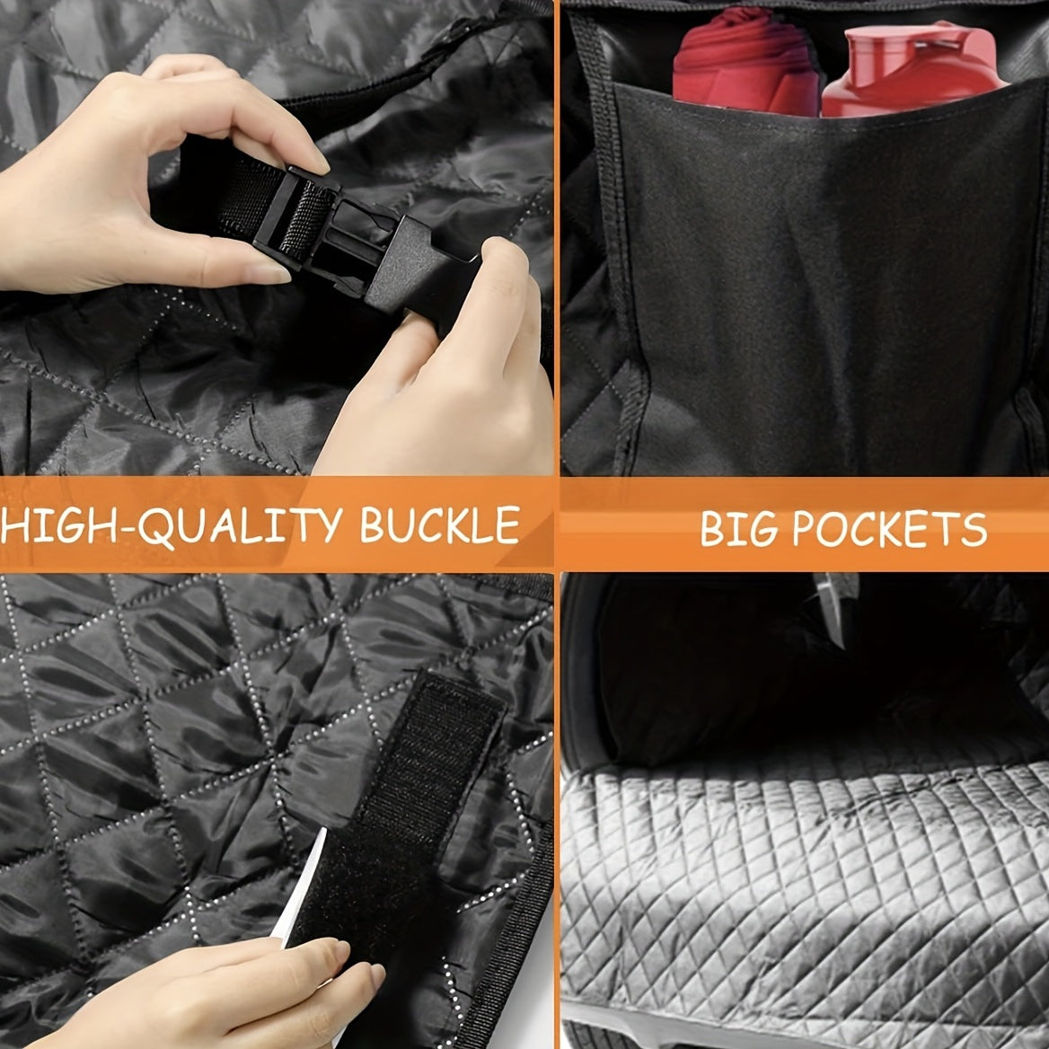 Водонепроницаемый грузовой коврик для багажника собаки, водоотталкивающий мат для сиденья, противоскользящий защитный коврик.