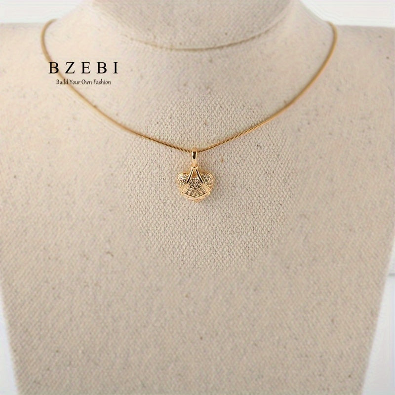 Vintage Chic Oltin Pendant Marjon, Onalar kuni, Sevgi kuni yoki Do'stlik sovgasi sifatida mukammal, Sovg'a qutisi bilan birga