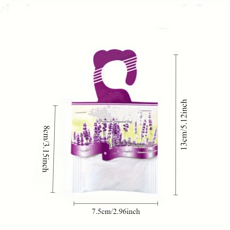 5pcs Lavender Osmanthus Scented Polyester Sachets Closet Car Bedroom Freshener Bags