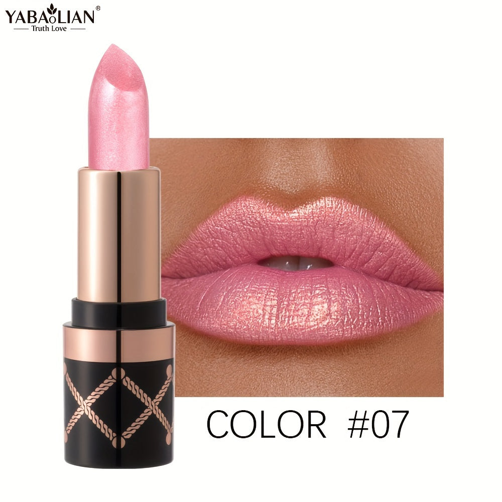 Set de labiales para mujer 12 tonos mate metálico con brillo duradero regalo