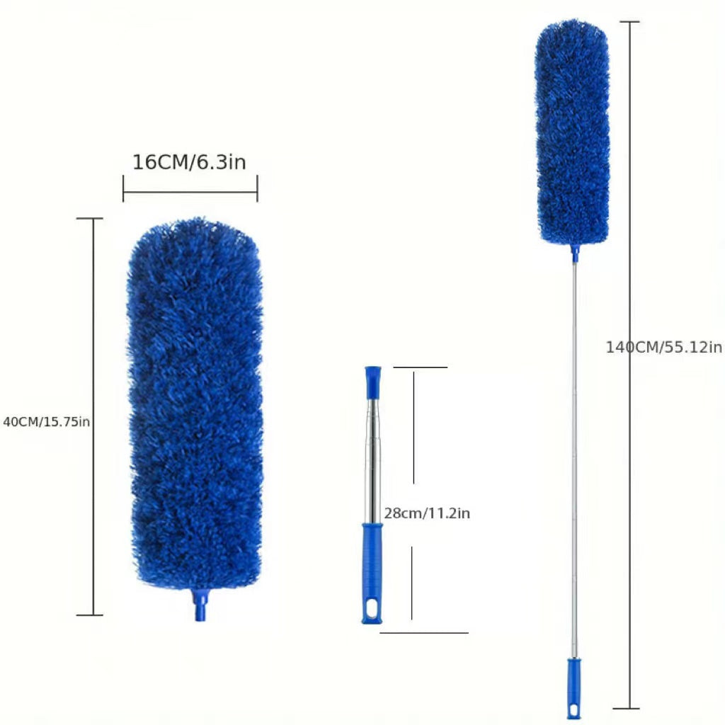 Plumero reutilizable de plumas y cepillo de limpieza para sala de estar, dormitorio y coche