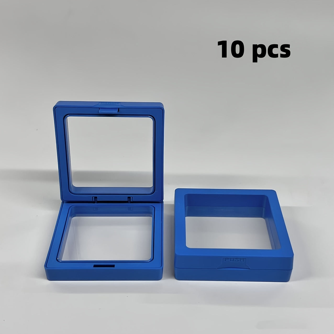 10 ta bo‘lakli suzuvchi zargarlik qutilari, uzuklar, taqinchoqlar, sirg‘alar, marjonlar uchun