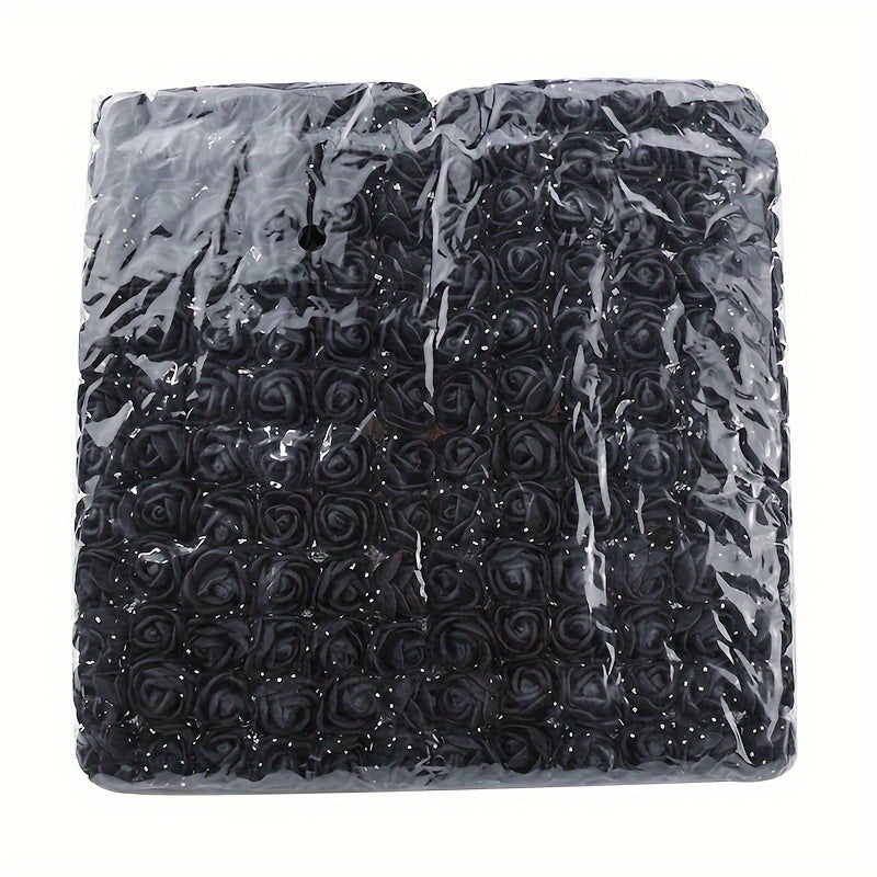 Mini Foam Roses 2cm for DIY Wedding Bouquets Scrapbooking Home Decor