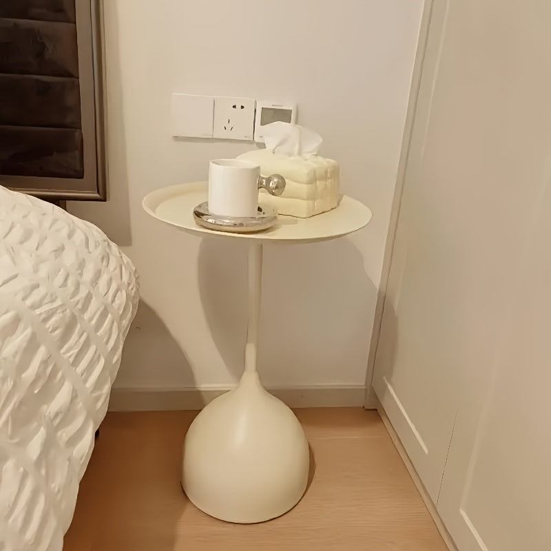 Nordic Minimalist Metal Side Table for Living Room or Bedroom Small Space