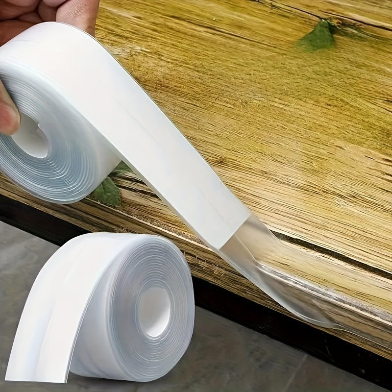 Self-Adhesive Caulk Tape for Bathroom and Toilet Sealing, Waterproof, Flexible