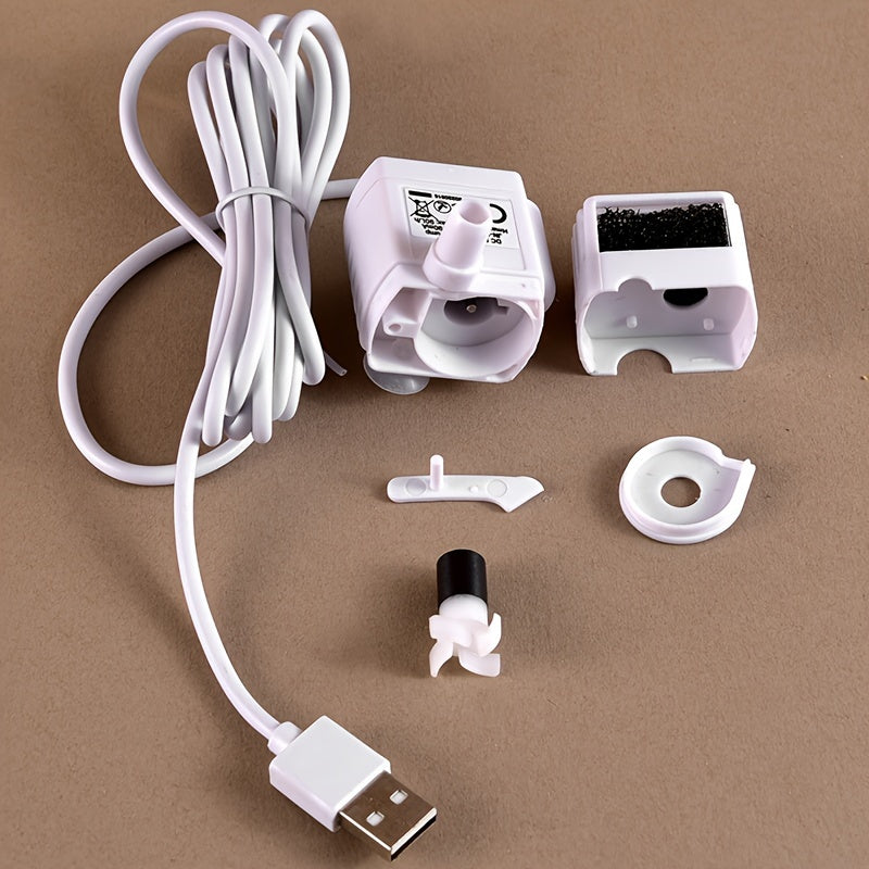 Battery-Free Plastic USB Pet Water Dispenser Pump for Cats