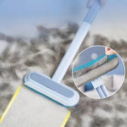 Нейлоновая щетка для удаления шерсти домашних животных с длинной ручкой для ухода за собаками и уборки