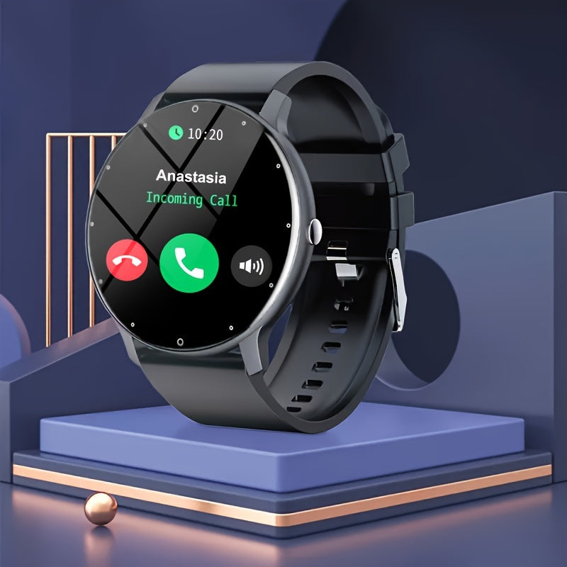 Smartwatch for Android and iPhone Fitness Tracker for Men and Women Silicone Strap