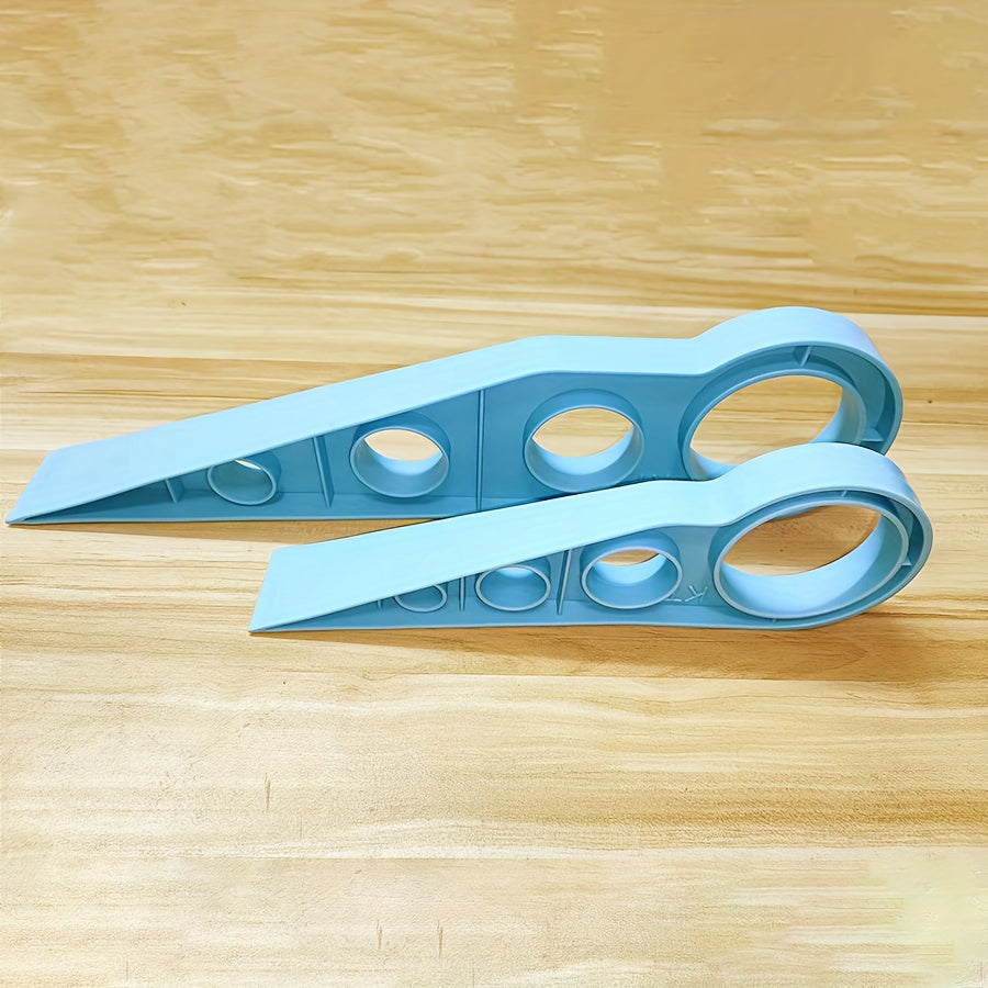 Organizador de ropa de cama azul PP para elevar el colchón y almacenar sábanas