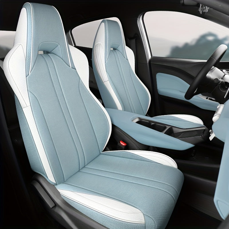Универсальные чехлы для автомобильных сидений на 5 мест износостойкие, царапиноустойчивые, легко очищаются