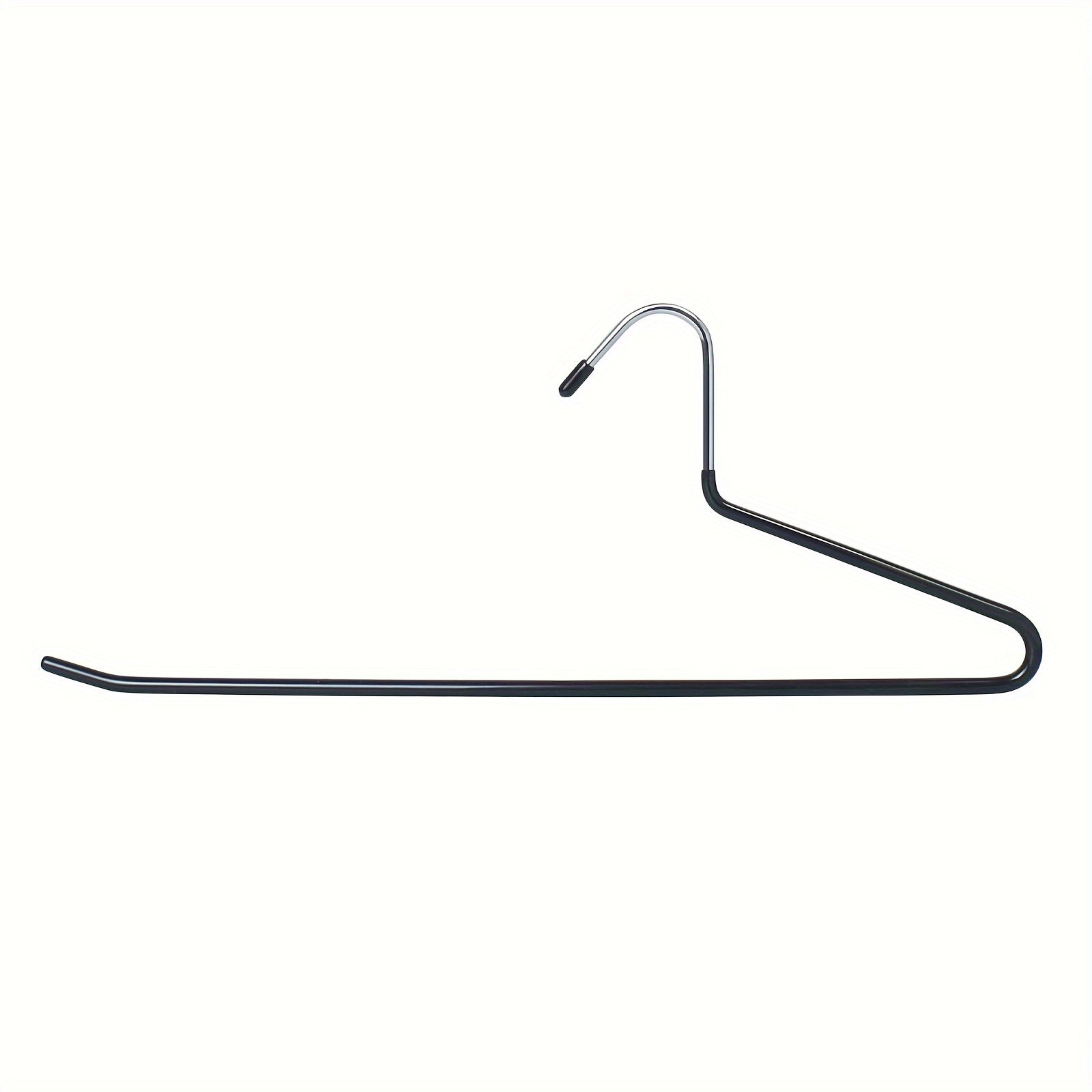 Set of 10 Stainless Steel Hangers Non-Slip Pants Skirt Dress Closet Organizer