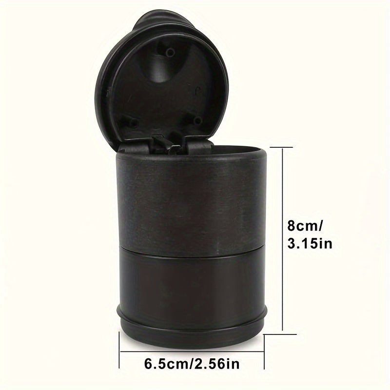 Car Interior Cigarette Ashtray Universal Plastic Creative Cylinder
