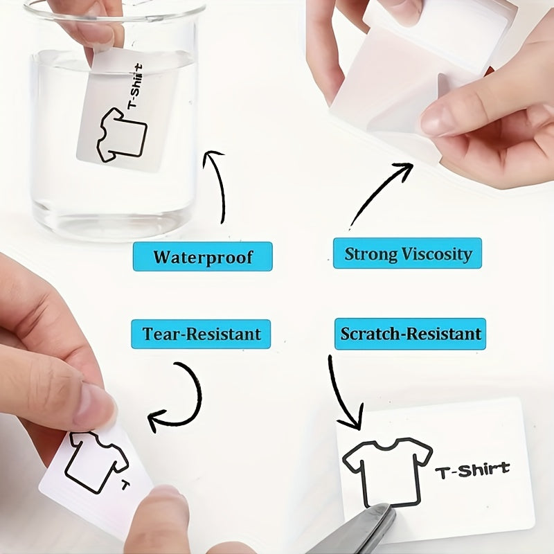 230 Stickers Roll 1.57x1.18 Inches for Barcodes Addresses Logos