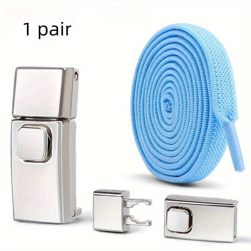 2024 8MM Безузловые эластичные шнурки для взрослых.