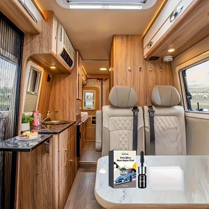 Auto Glass Nano Repair Fluid Kit for Windshield Crack Fix with Applicator