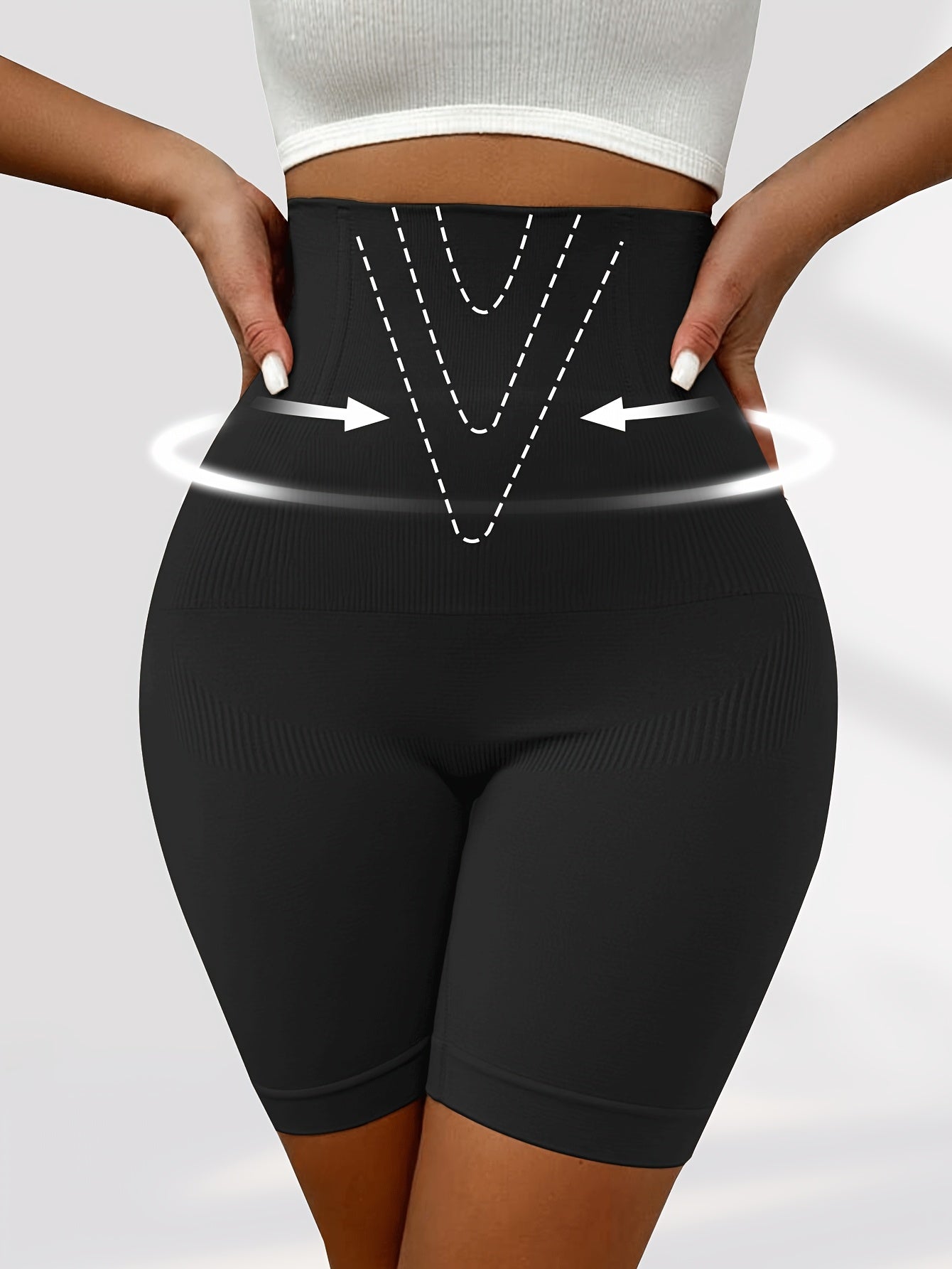 Jismni shakllantiruvchi yuqori belli shimlar, aylanishga qarshi texnologiya, ingichkalashtiruvchi va ko'taruvchi xususiyatlar, va nafas oladigan mato.