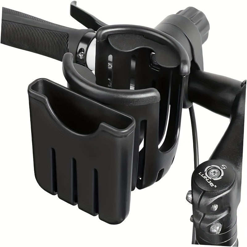 Wheelchair and Stroller Cup Holder 360° Rotating Water Bottle Holder