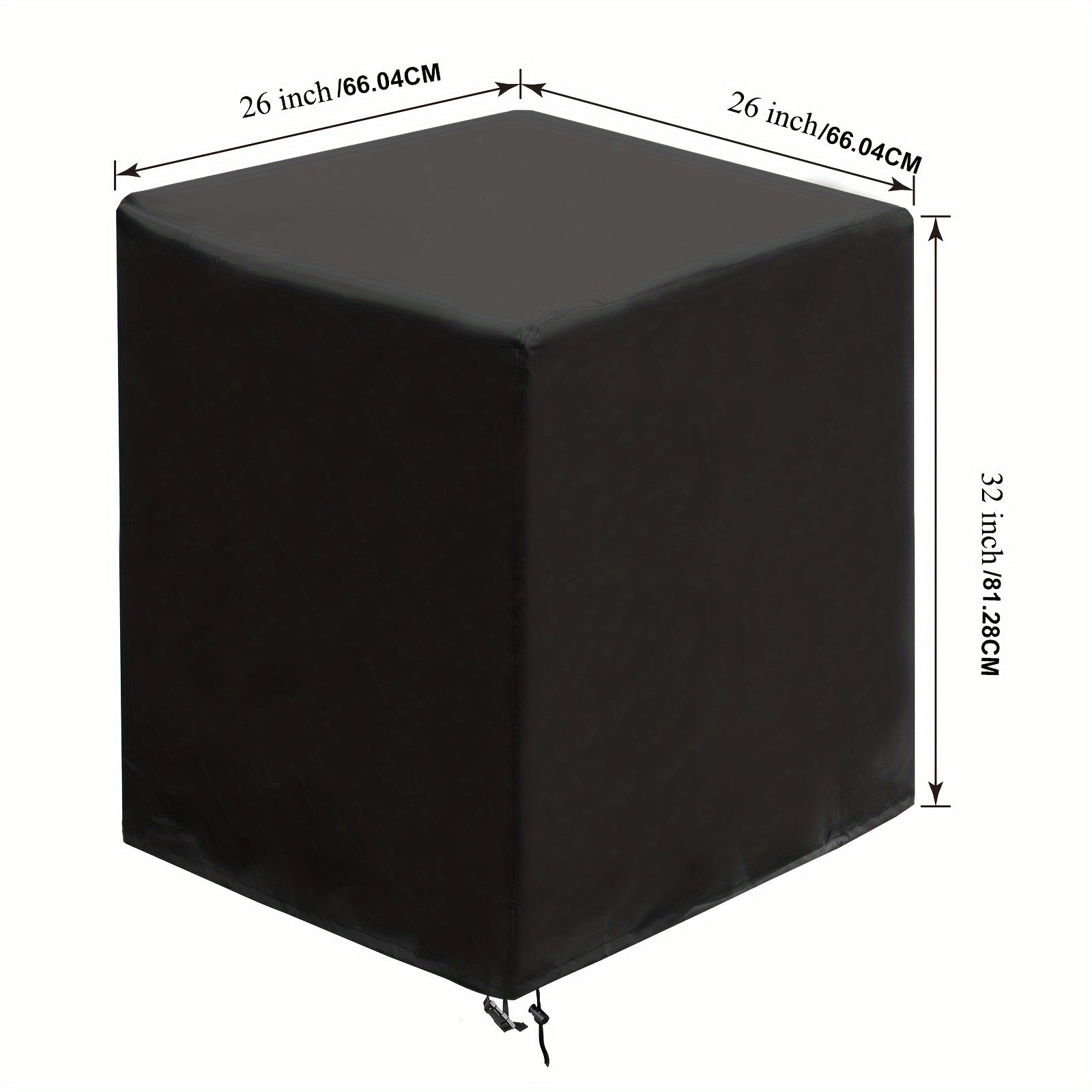 Waterproof Outdoor Air Conditioner Cover Square Snow-Resistant Durable Central AC