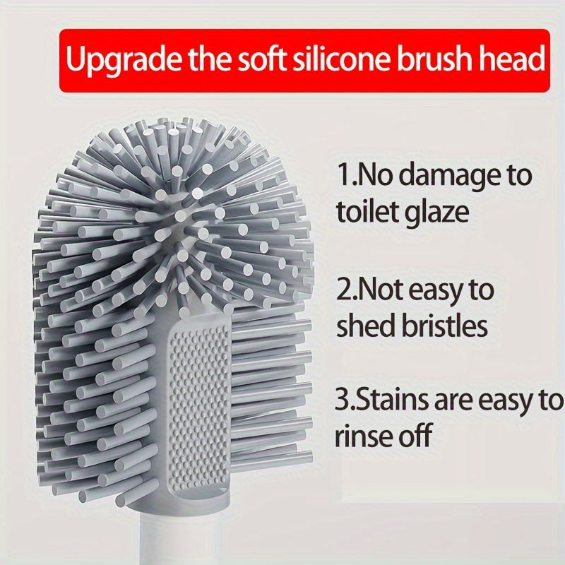 2024-yilgi Joybos silikon devor o'rnatilgan hojatxona cho'tkasi - hojatxonalar uchun maxsus ishlab chiqilgan