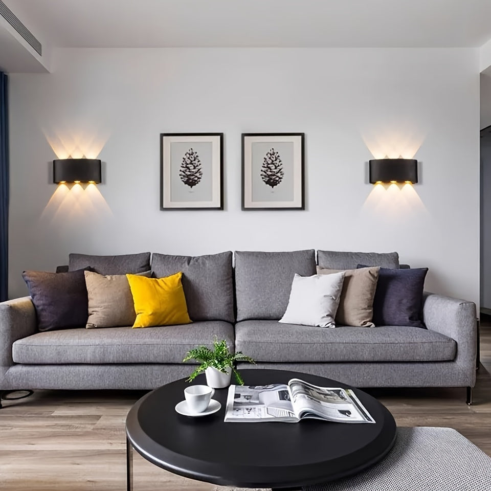 Wall Light with Adjustable Wattage 2W-10W for Indoor and Outdoor Use 85-265V