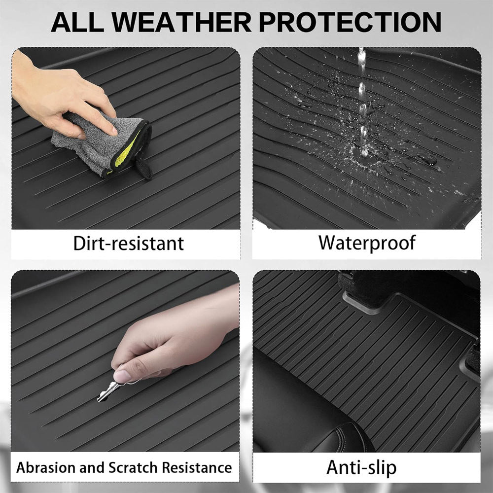 Car Floor Mats for T2 Traveler 2023 2024 2025 LHD All Weather Durable