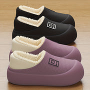 Women’s Slip-On Indoor Outdoor Slippers Cushioned EVA Non-Slip Black White Purple