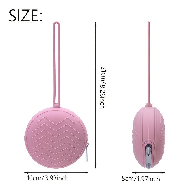 Large Capacity Silicone Storage Case for Essentials Travel Pouch in Various Colors