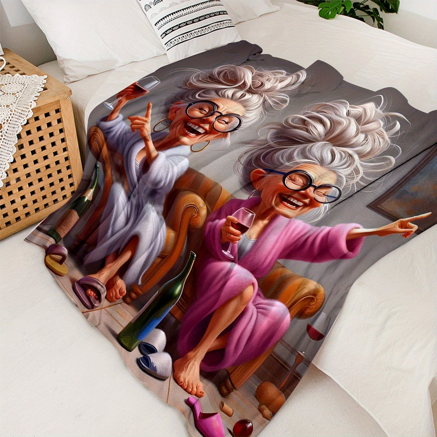 плед из фланели для женщин, уютный вязаный полиэстер, универсальный для всех сезонов, для отдыха и путешествий