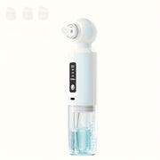 6-in-1 Электр қара нүктелерді кетіруші вакуум USB зарядкасымен, жылу компрессы, терең тазалау, қайта зарядланадиган литий батареясы