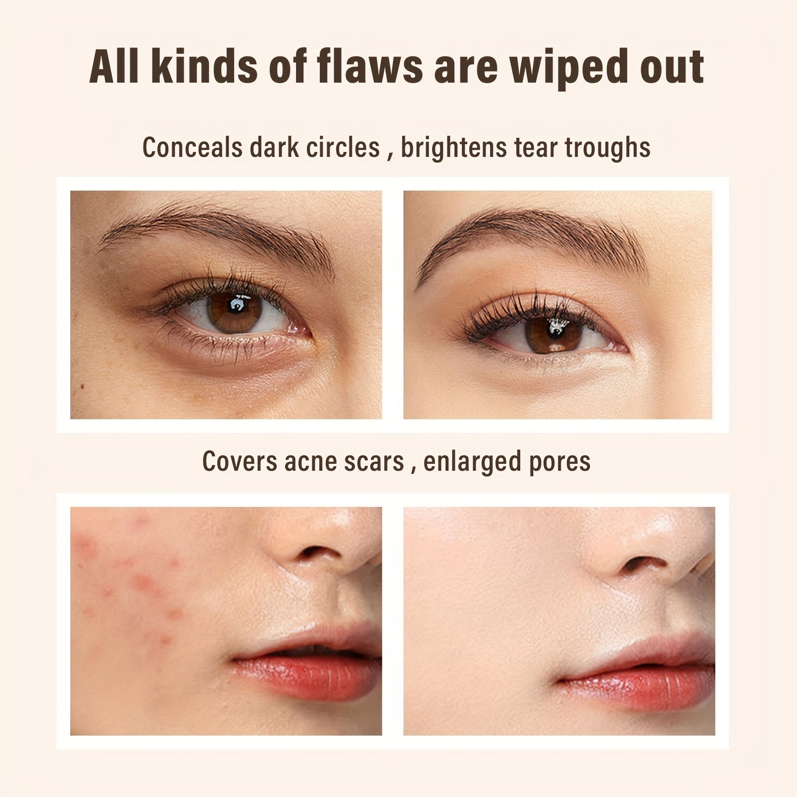 Women Concealer Contour Stick Highlighter Set Matte Finish Makeup Kit