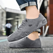 Men's Lightweight Casual Shoes Rubber Sole Fabric Insole Round Toe Summer Spring Fall