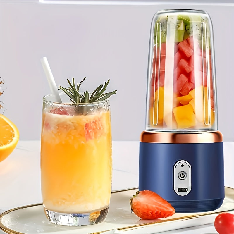 Portable USB Rechargeable Blender for Smoothies and Purees 2-Cup Capacity