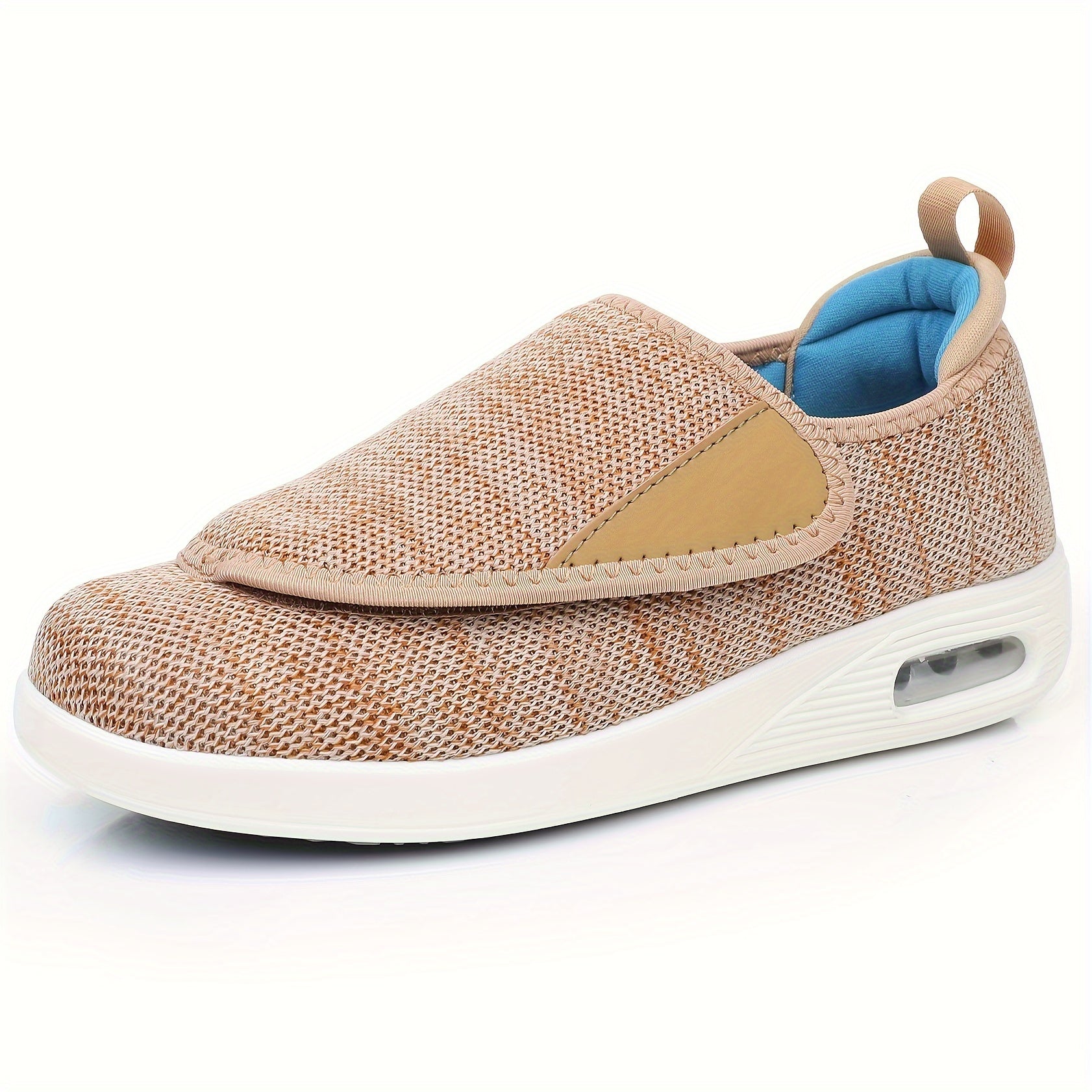 Women's Breathable Mesh Sneakers Adjustable Hook and Loop Cloth Shoes