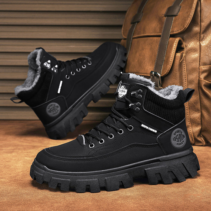 Women's Casual Slip-On Chunky Platform Shoes with EVA Sole