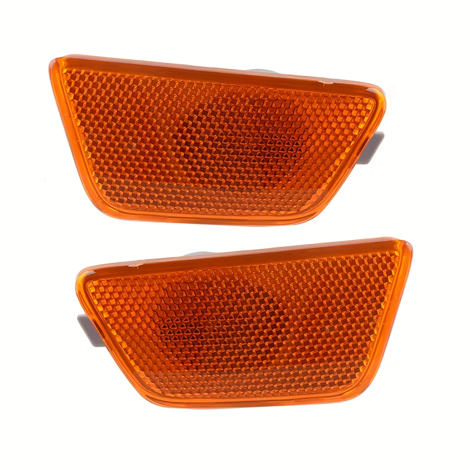 Right Front Passenger Side Bumper Marker Light Orange Triangular Honeycomb Pattern For Chevrolet Cruze