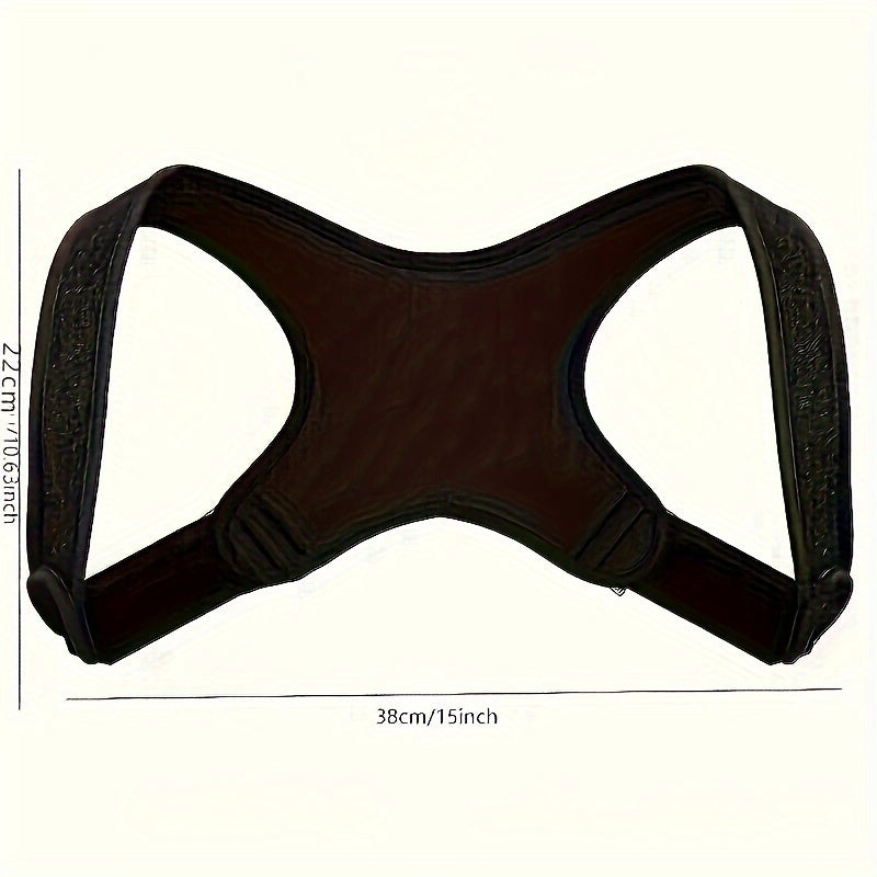 Erkaklar va ayollar uchun sozlanadigan orqa yostiq uchun belbog' karbon tolasi, qora