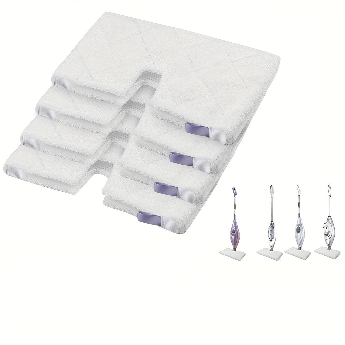 Shark Steam Pocket Mop uchun almashtirish mikroto'qima pad, S3500 seriyasi va boshqa modellarga mos keladi.