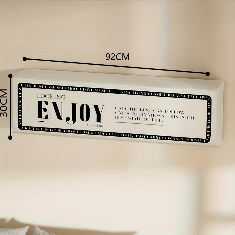 Durable PC Dust Cover for Air Conditioners, Weatherproof, Easy Install