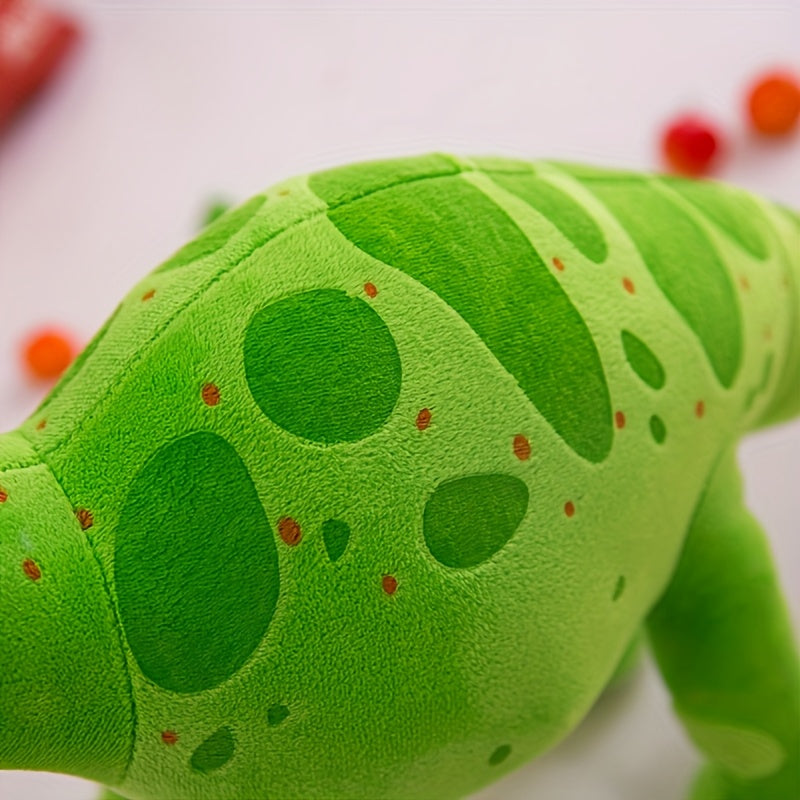 Cartoon Brachiosaurus Dinosaur Plush Toy for Medium Breeds Soft Durable Fabric