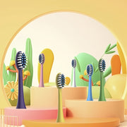 Electric Toothbrush Replacement Brush Heads for Adults, 3-9 Colors