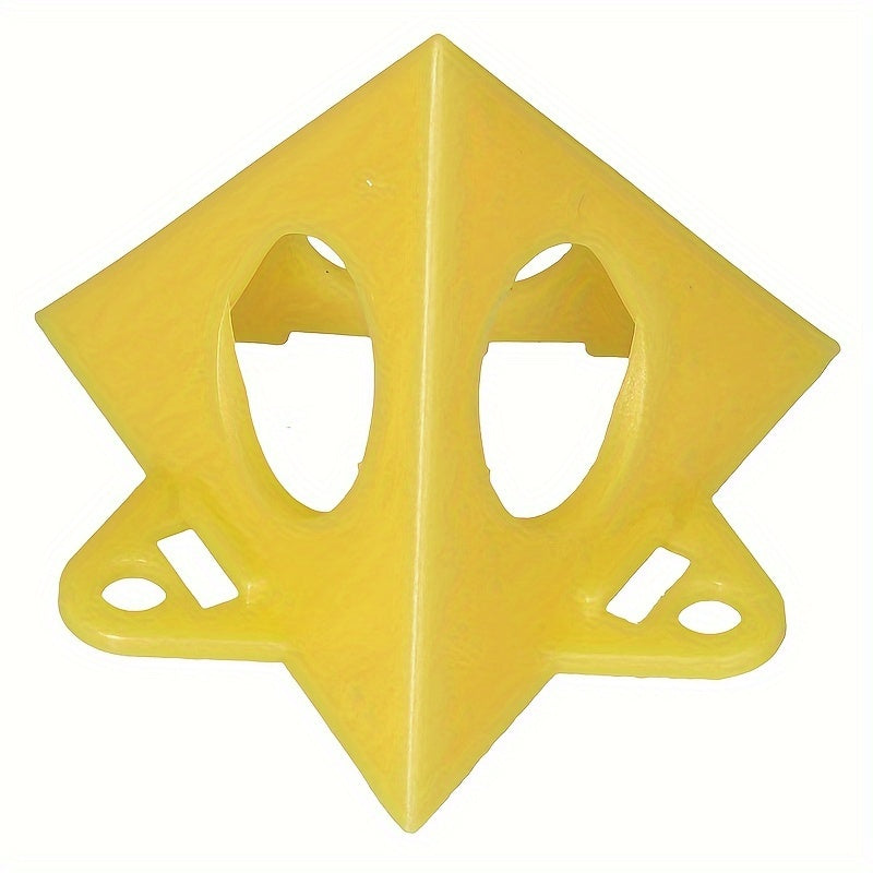 10 Piezas de soportes de bandeja de pintura de plástico en forma de triángulo para artistas