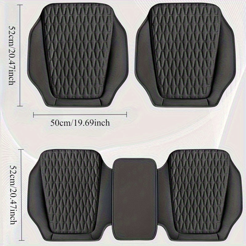 Universal Four-Season Breathable Car Seat Cushions Rear Seat Covers