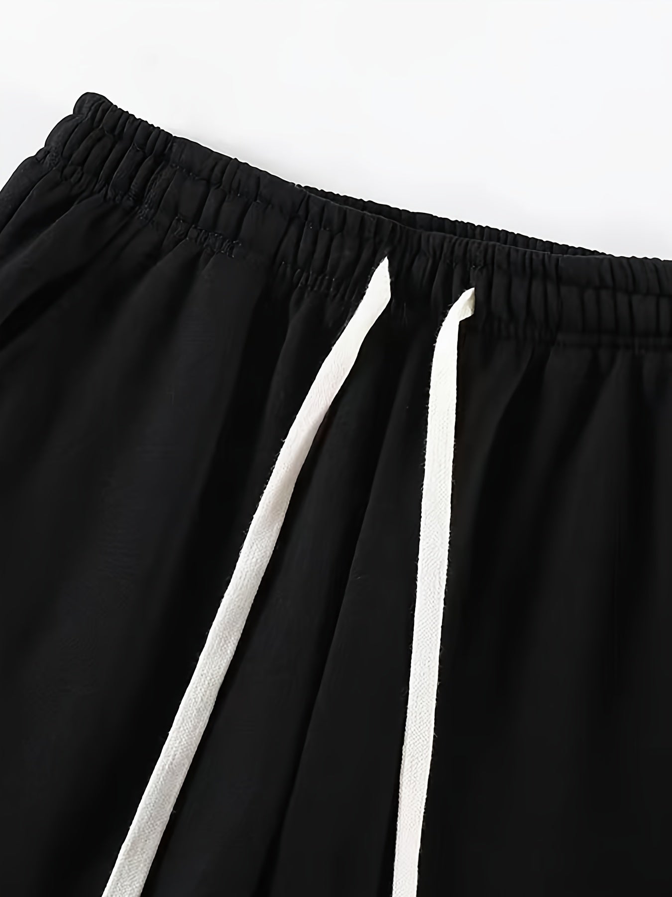 Мужские полиэстеровые джоггеры с шнурком на поясе для занятий на открытом воздухе в любое время года