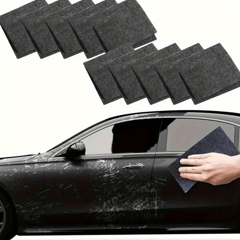 5pcs Car Scratch Removal Cloths Polishing and Cleaning Buff Cloths