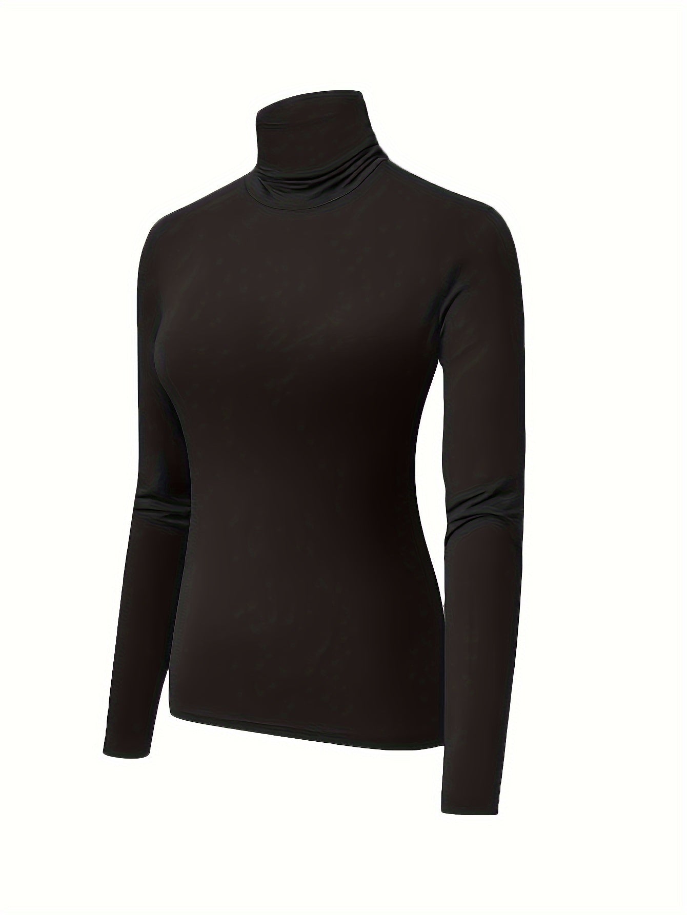 Женский комплект термобелья для женщин, топ с длинным рукавом и воротником-стойкой, 3 шт.