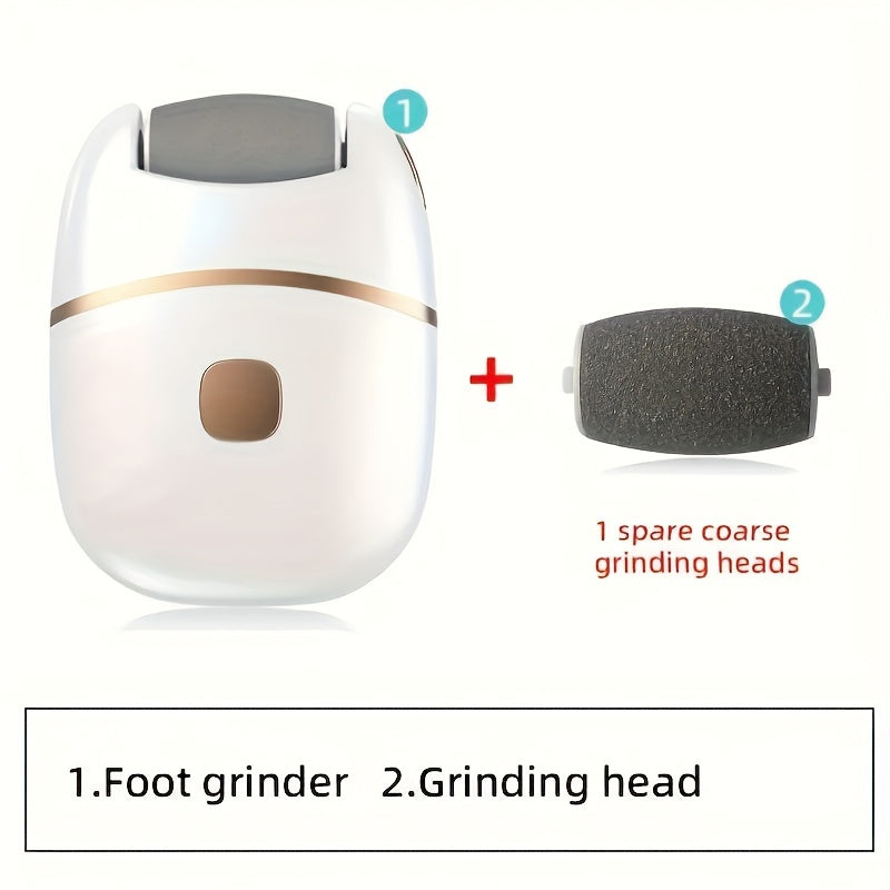 USB orqali zaryadlanadigan xususiyatga ega elektr oyoq maydalagichi, ikki almashtiriladigan bosh va qalin teri uchun portativ dizayn. Past voltaj va zaryadlanadigan batareya bilan foydalanish oson.