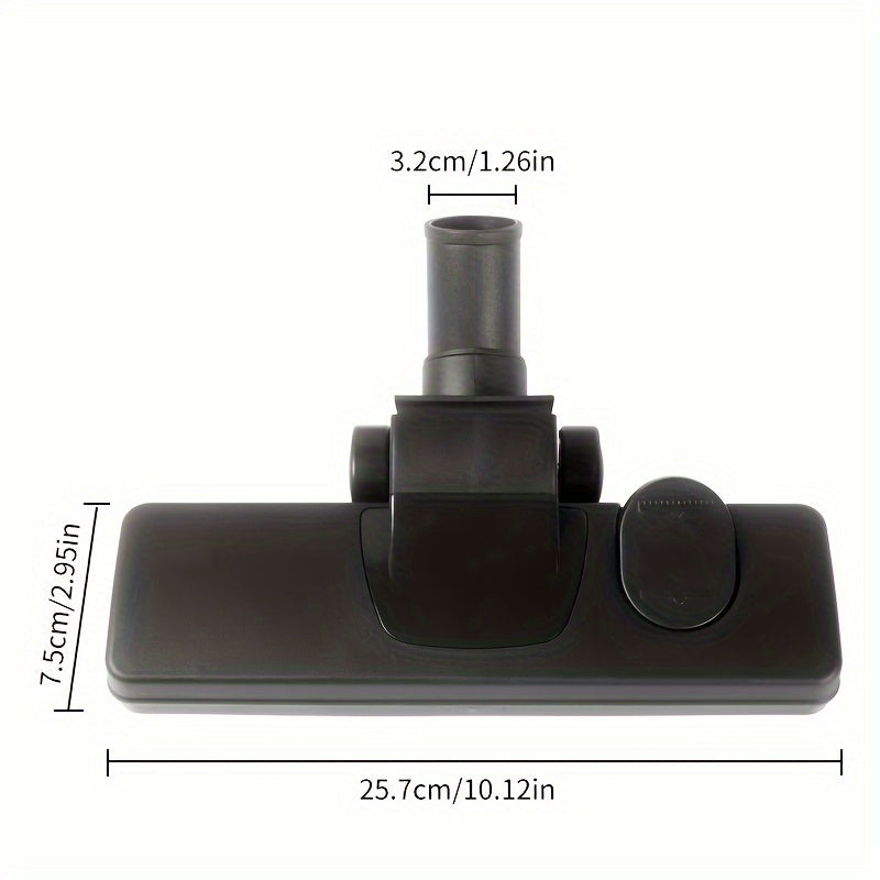 Vacuum Cleaner Brush Head Attachment 3.17cm for Hard Floors and Carpets