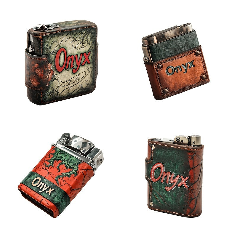 Onyx Vintage 4-in-1 Yengil, yuqori shaffoflikdagi film bosma, chizishdan himoyalangan, mototsikllar va avtomobillar uchun mos, plastikdan tayyorlangan.